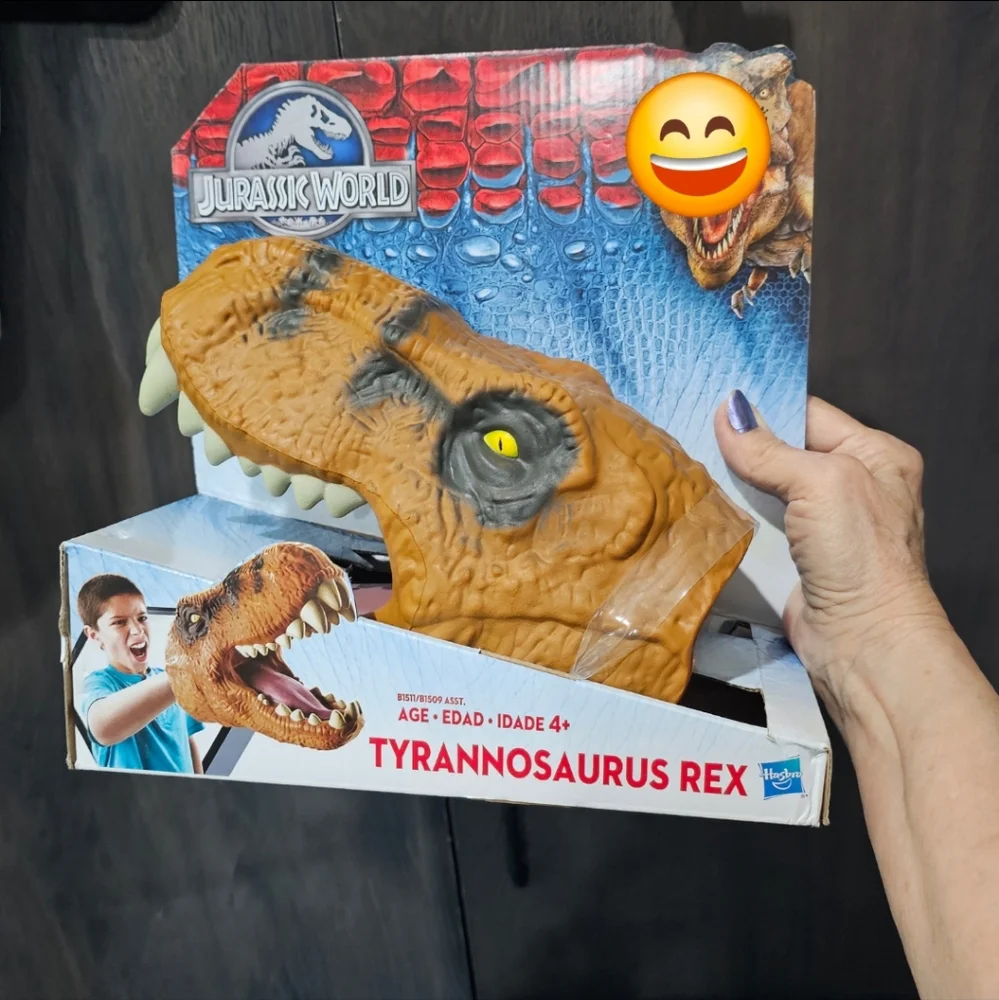 Jurassic World Tyrannasaurus Rex Hand Puppet Head